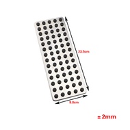 Stainless Steel Car Pedals Accelerator Brake Footrest Pad For Mercedes Benz C E S GLK SLK CLS SL-Class W203 W204 W211 W212 W210