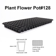 10PCS/20PCS Tray Semai Pot Tray Penyemaian Bibit Tanaman 21/32/50/72/105/128/200 Holes Tray Semai /