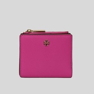 Tory Burch Emerson Mini Wallet Colorblock Crazy Pink and Bright Samba 78619