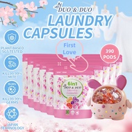 DuoDuo Plant Based Singapore SGS tested 6 in 1 Laundry Capsules Bundles of 10Packs+1Box 6 in 1First 