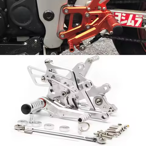 For Honda CBR 150R 125R 150R CBR150R CBR125R 2011 2012 2013 2014 2015 2016 2017 CNC Rearset Footpeg 