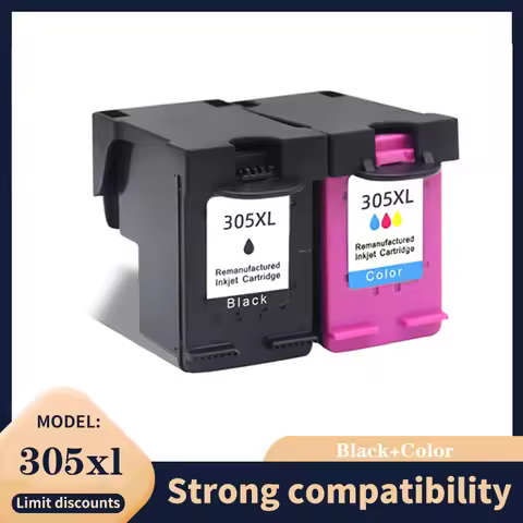 For HP 305 XL Replacement HP305 hp305xl 305XL Ink Cartridge For HP DeskJet 1210 1212 4100 1212 1255 