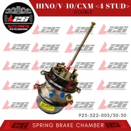 4 stud 30/30 Hino Isuzu V-10 CXM SPRING BRAKE CHAMBER Double 925-322-005