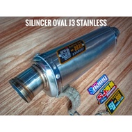 [✅Ready] Silincer Sj88 Gp Oval Stainless (Bonus Db Killer)