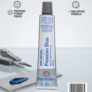 MESIN Permatex Prussian Blue 80038 Non-Drying Precision Machine Ignition Marker Ink 25ml