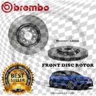 BREMBO Volkswagen Golf R 2.0 MK7 Front Rear Brake Disc Rotor
