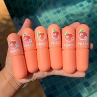 Kiss Beauty Peach Lipstick  Lip capsule Kiss Beauty  1Box-24pcs