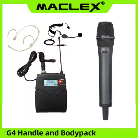 Maclex EW135G4 EW100G4 Wireless Headset E835S Microphone Lavalier Mircophone Bodypack