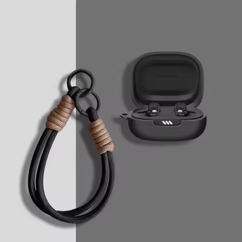 Fashion Rope Case For JBL Wave Flex Case Cute Solid Color Earphone Case for for JBL Live Pro Jbl Wav