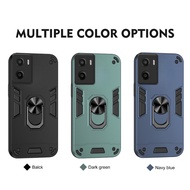 For Moto G05 G15 Power Case Car Mounted Finger Hard and Soft Dual Protection Fall Prevention Bracket