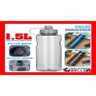 1.5L Sports Drinking Water Bottle Portable Water Container