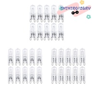 CHIHIRO1ZQRV 10pcs Filament Lamp, 220V Energy Saving Halogen Light Bulbs,  G9 25W/40W/60W High Tempe