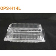 FUN HUT - Plastic Tray OPS-H14L Food Tray CLEAR [50pcs/bag]