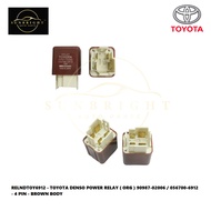 TOYOTA DENSO POWER RELAY ( ORG ) 90987-02006 / 056700-6912 - 4 PIN - BROWN BODY