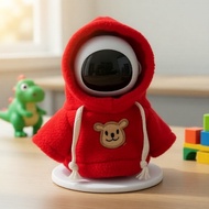 Eilik AI Robot Toy with Exclusive Xmas Sweater Hat & Scarf Bundle Eilik Robot Mainan AI dengan Topi 