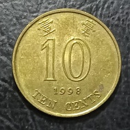 Koin Master 824 - 10 Cent Hongkong (Tahun Acak)