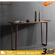 New Chinese style solid wood foyer table, Zen offering table, foyer cabinet, narrow table against th