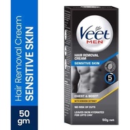 Veet Hair Removal Cream for Men Body Size 50 Grams