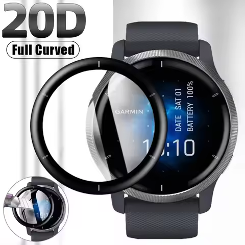 3D Curved Film For Garmin Venu 2 2S Vivoactive 4 4S Venu3 Soft Full Cover Screen Protector