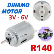 RC Dynamo R140 140 R-140 DC 3-6V High Speed Motor Drill Mini DIY Robotic Fan Arduino Toys