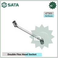 FLEXIBLE SOCKET WRENCH 47501 FLEX HEAD SOCKET WRENCH 8 X 9MM SATA