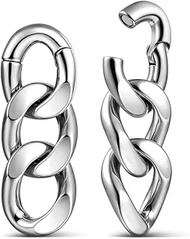 6 Gauge Ear Weights for Stretched Ears, Chain Ear Hangers Gauges for 6g 2g 0g Ear Stretching, Hypoal