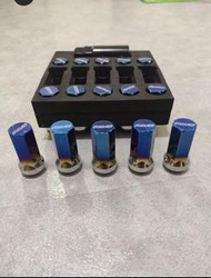 Rays high performance hyper nut 全新烤藍軚鈴螺絲