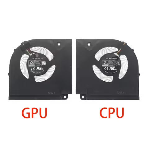 Laptop CPU GPU Cooling Fan DC12V 0.6A 4-Pin for Gigabyte Aorus 17X AZF RTX 4090