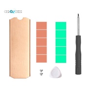 Copper M.2 SSD HeatSink Hard Disk Cooler with Thermal Solid State Disk Radiator 0.5mm for M.2 2280 N