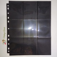 Sultan 18-pocket 9p Premium Sleeve Page A4 67x92mm Pokemon Magic KPop PC Sport Card