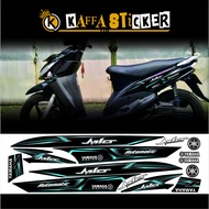 Striping variasi stiker lis bodi mio smile dan mio sporty racing