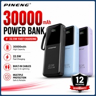 Pineng PN-799PD 30000mAh Powerbank PN797 22.5W Fast Charging Power Bank Pineng Powerbank PN799 PN-79