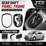 toyota vios ncp93 2008-2012 car gear shift panel cover accessories skhongauto