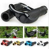 Cycle Handlebar Bull Grips Bicycle Mountain Bike Handle Double Lock on Aluminium Alloy Handlebar Han