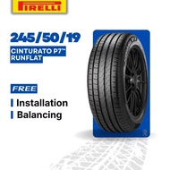 [Free Installation] 245/50/19 Pirelli P7 Cinturato - Runflat (Year 2026) New Tyre Tire Tayar