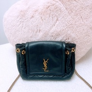 YSL nolita mini 黑金斜挎包