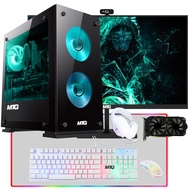 MTG Aurora 4T Gaming Tower PC- Intel Core i7 4th Gen, AMD RX 580 GDDR5 8GB 256bits Graphic, 16GB Ram