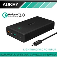 AUKEY 30000mAh Qualcomm Certified Quick Charge 3.0 Powerbank PB-T11