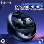 【Get the Perfect Fit】 Hoco Tws Headset With Microphone Bt 5.3 Charging Case Box Stereo Sound True Wireless Earphones Earbuds Mic Touch Control