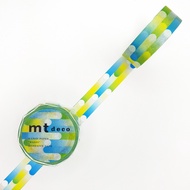 mt Deco Washi Tape/Dynamic-Blue Green (MT01D452)