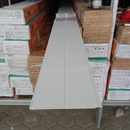 Plafon PVC putih polos nat glossy