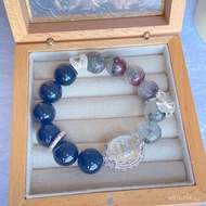 [Original Phantom Green Phantom Bracelet DIY Silver Dream]Natural Rich Magic Box Crystal Phantom 1SK