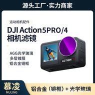 DJI Action5pro/4 Filter Action Camera CPL Polarizer ND8/16/32/64 ND Filter Set Dajiang Action5pro/4 