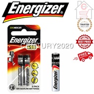 ENERGIZER Max Powerseal AAAA E96 Alkaline Battery 2pcs/pack