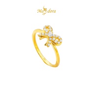 MASDORA 916 Gold Ring Rings Cincin Emas ~ Sparkling Cutie Ribbon (EMAS 916/22K)