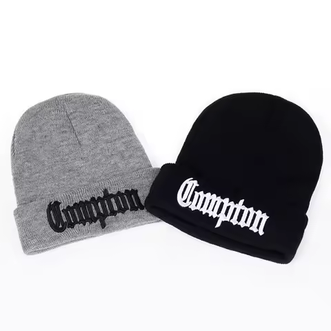 Fashion West Beach Gangsta Nwa Compton Winter Warm Fashion Beanies Knitted Bonnet Skullies Caps Hip 