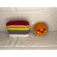Kueh lapis &amp; Pineapple tart soft toy (crochet)
