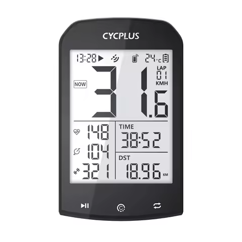 GPS Bike Computer Wireless CYCPLUS M1 Waterproof Speedometer Odometer ANT+ Bluetooth5.0 Cycling Bicy