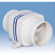 TMC-03705 In-Line Blower 4", 12 Volt, 230CFM