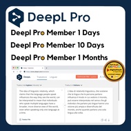 Deepl Pro Premium Account 1 Days / 3 Days / 1 Months